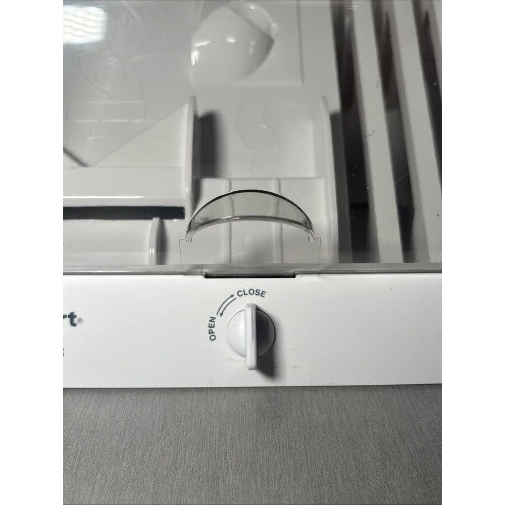 Cuisinart Blade and Disc Holder Storage Box BDH-2C With Safety Lock White